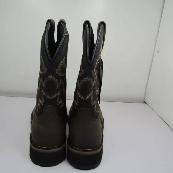 NEW WOLVERINE Mens Wellington Rancher Boots Size 8M Waterproof Steel Toe Pull-On - Picture 4 of 9